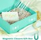 Luxury Large Gift Box 13.8"x9"x4.3" Storage Box Ribbon Magnetic Closure for Luxury Packaging Box for Mother's Day, Birthdays, Bridal Gifts,Weddings